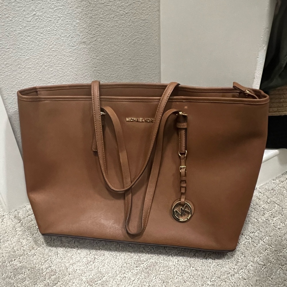 Michael Kors Brown Tote Bag